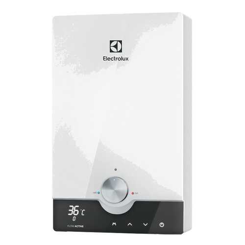 Водонагреватель проточный Electrolux NPX 8 Flow Active 2.0 white/black в Корпорация Центр