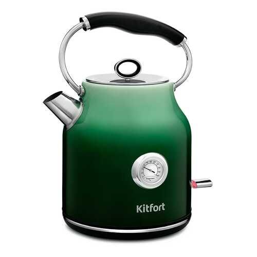 Чайник электрический Kitfort КТ-679-2 Green в Корпорация Центр
