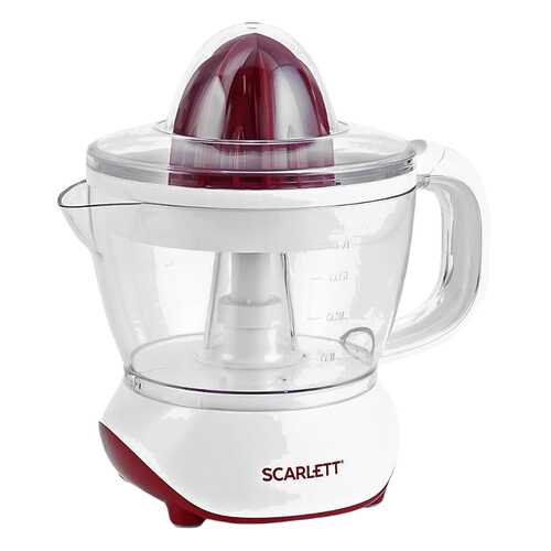 Соковыжималка для цитрусовых Scarlett SC-JE50C06 white/red в Корпорация Центр