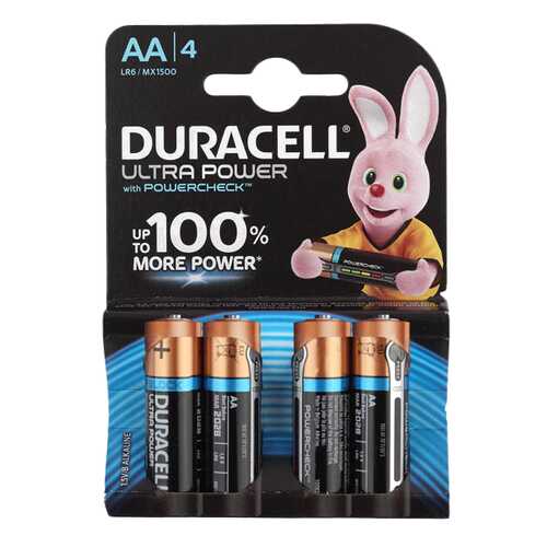 Батарейка Duracell Ultra Power LR6-4S 4 шт в Корпорация Центр