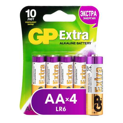 Батарейка GP Batteries Extra GP15AX-2CR4 4 шт в Корпорация Центр