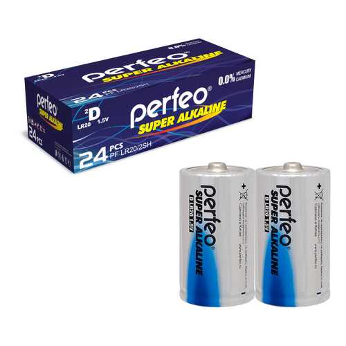 Батарейка Perfeo LR20/2SH Super Alkaline 10 шт в Корпорация Центр