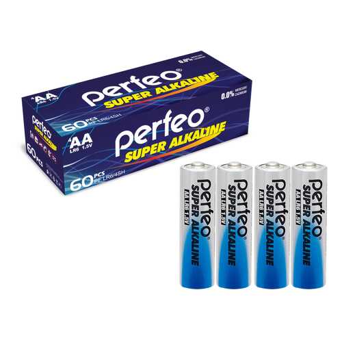 Батарейка Perfeo LR6/4SH Super Alkaline 60 шт в Корпорация Центр