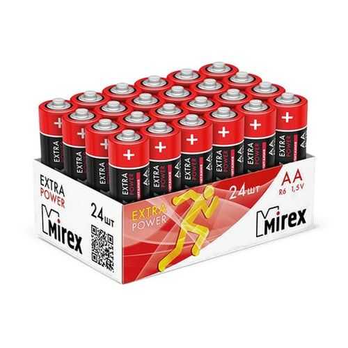 Батарейка солевая Mirex R6/AA 1,5V 24 шт в Корпорация Центр