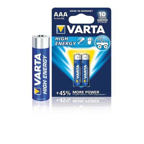 Батарейка VARTA High Energy/ Longlife Power LR03/AAA 2 шт в Корпорация Центр