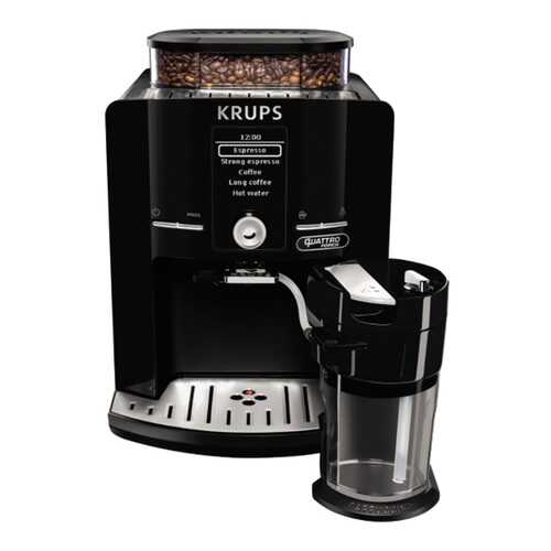 Кофемашина автоматическая Krups Quattro Force EA82F810 Black в Корпорация Центр