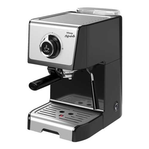 Кофеварка рожкового типа Inhouse Coffeebello Black (ICM1801BK) в Корпорация Центр