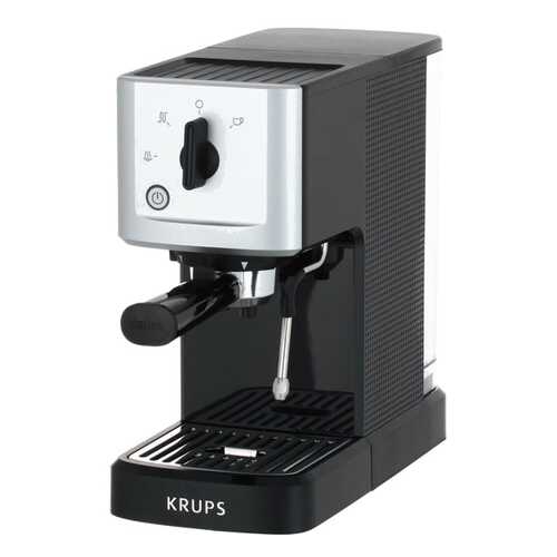 Рожковая кофеварка Krups XP344010 Black в Корпорация Центр