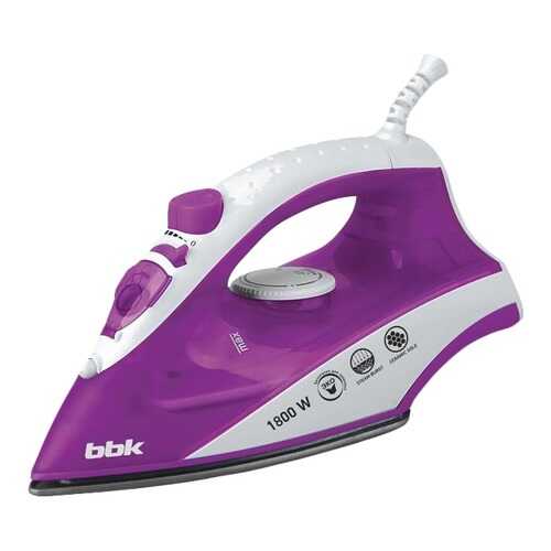 Утюг BBK ISE-1802 White/Purple в Корпорация Центр