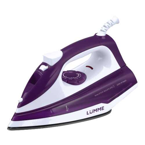 Утюг LUMME LU-1128 White/Purple в Корпорация Центр