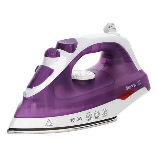 Утюг Maxwell MW-3042 White/Purple в Корпорация Центр