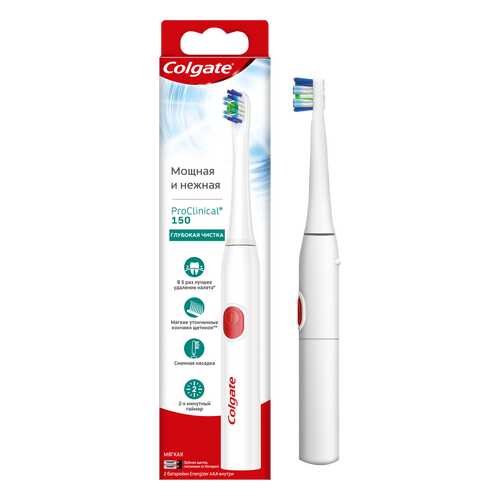 Электрическая зубная щетка Colgate Pro Clinical 150 (CN07724A) в Корпорация Центр