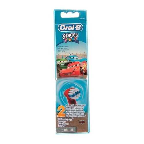 Насадка для зубной щетки Braun Oral-B EB10K Stages Kids Cars 2 шт в Корпорация Центр