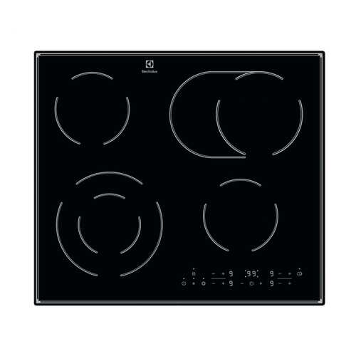 Встраиваемая варочная панель электрическая Electrolux CPE644RCC Black в Корпорация Центр