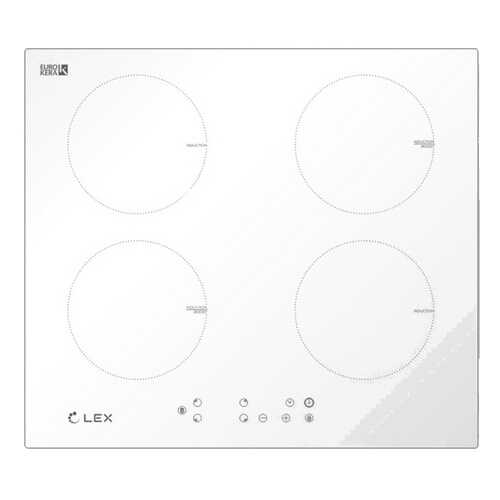 Встраиваемая варочная панель индукционная LEX EVI 640-1 WH White в Корпорация Центр